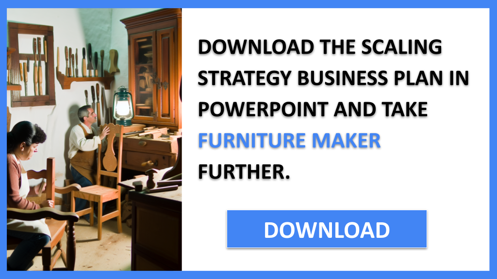 Business Plan Example for Furniture Maker - Furniture Maker Growth Strategy- CTA2
