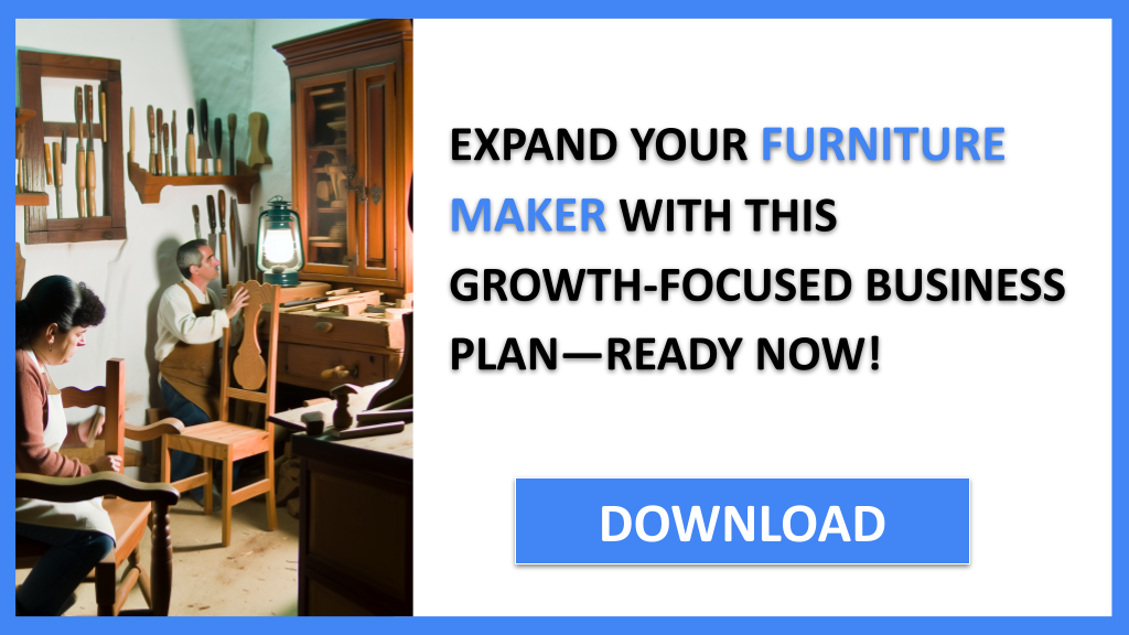 Business Plan Example for Furniture Maker - Furniture Maker Growth Strategy- CTA3