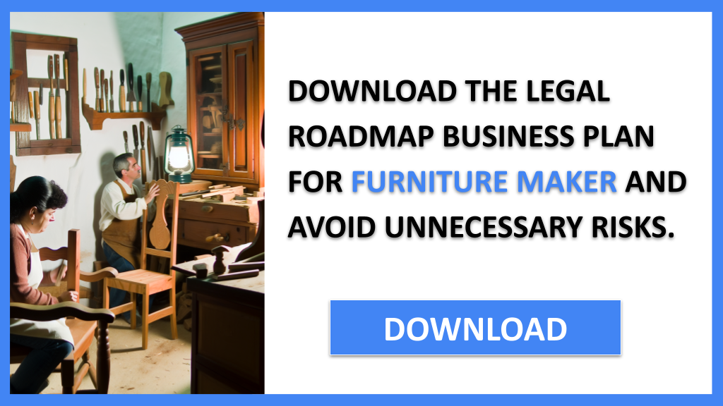 Business Plan Example for Furniture Maker - Furniture Maker Legal Considerations- CTA2