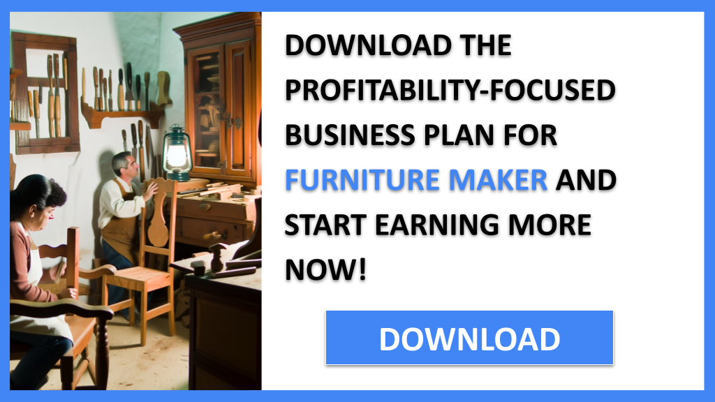Business Plan Example for Furniture Maker - Furniture Maker Profitability- CTA3