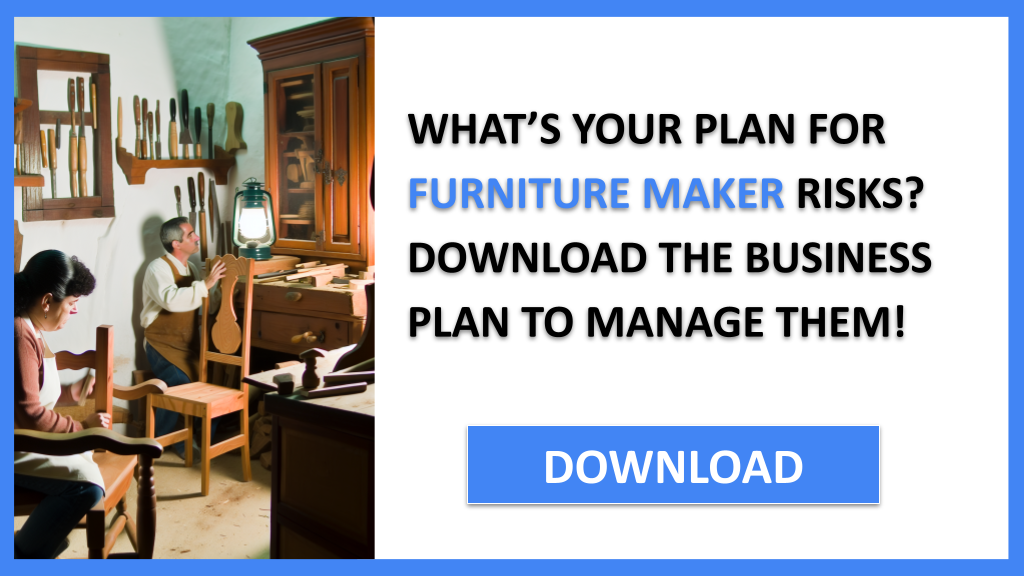 Business Plan Example for Furniture Maker - Furniture Maker Risk Management- CTA1