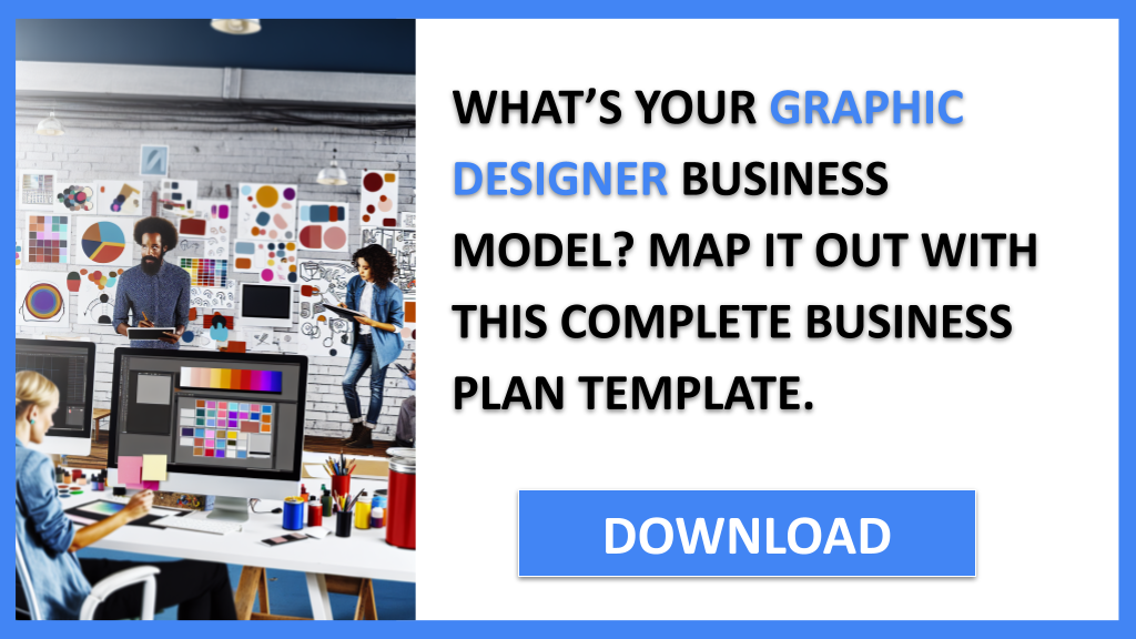 Business Plan Example for Graphic Designer - Graphic Designer Business Model Canvas- CTA1