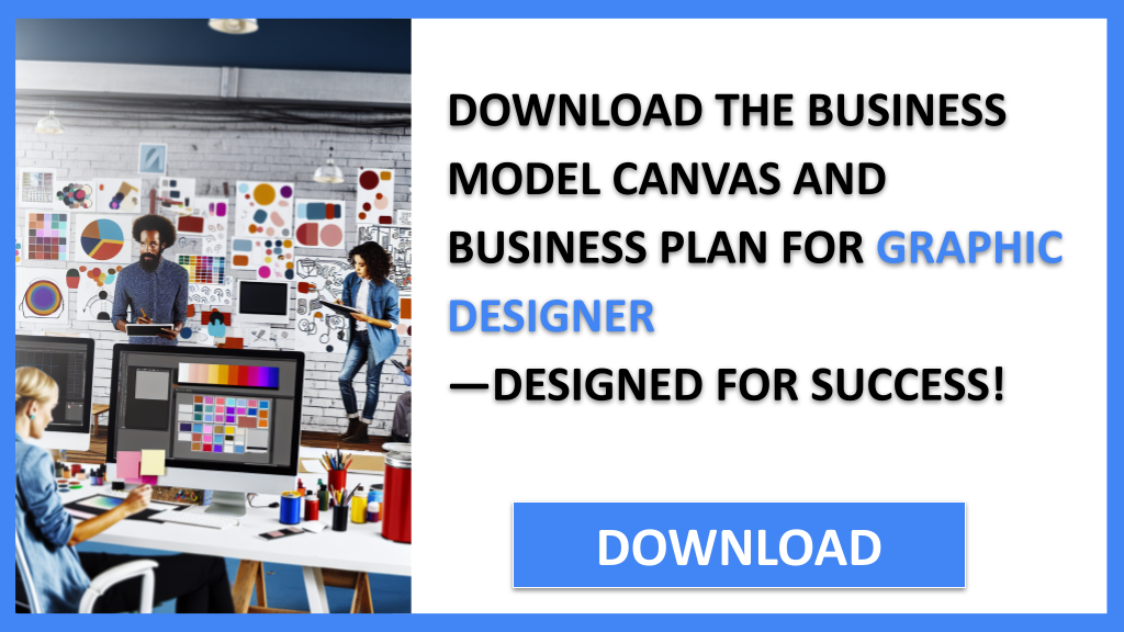 Business Plan Example for Graphic Designer - Graphic Designer Business Model Canvas- CTA2