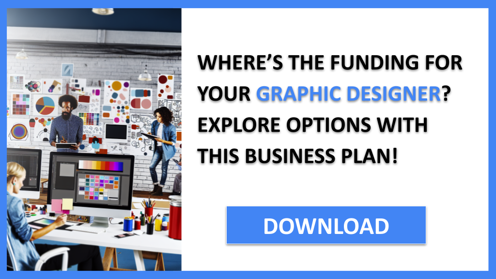 Business Plan Example for Graphic Designer - Graphic Designer Funding Options- CTA1