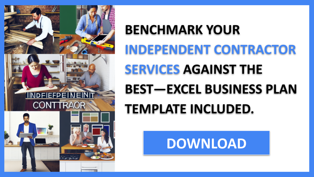 Business Plan Example for Independent Contractor Services - Independent Contractor Services Competition Study- CTA2