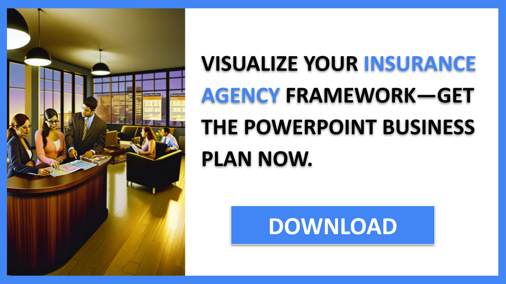 Business Plan Example for Insurance Agency - Insurance Agency Business Model Canvas- CTA3