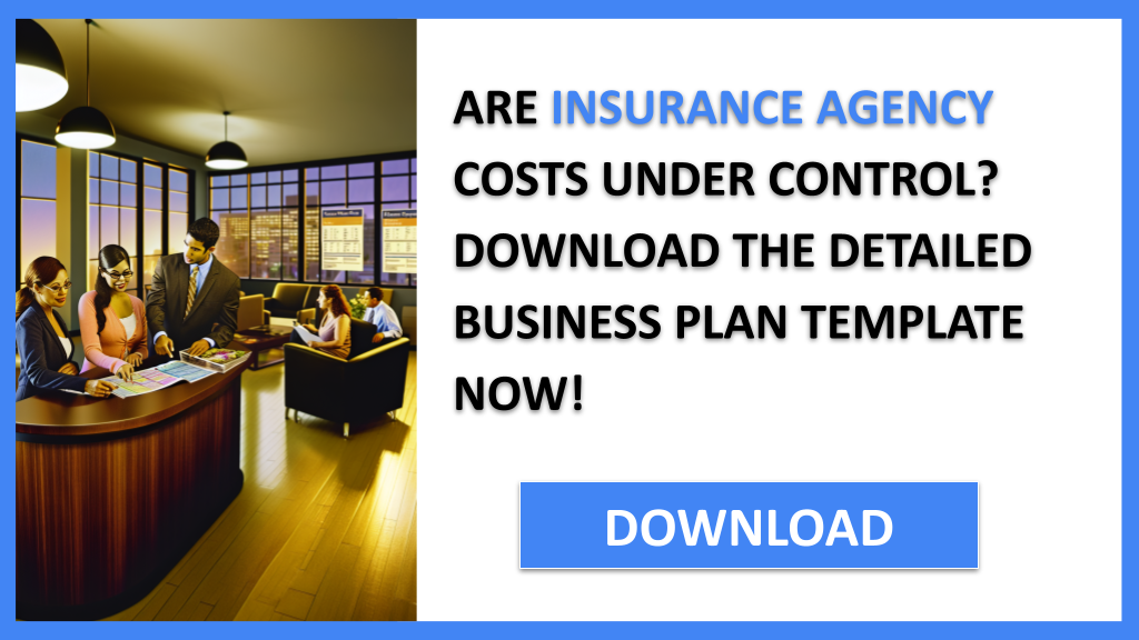 Business Plan Example for Insurance Agency - Insurance Agency Costs- CTA1