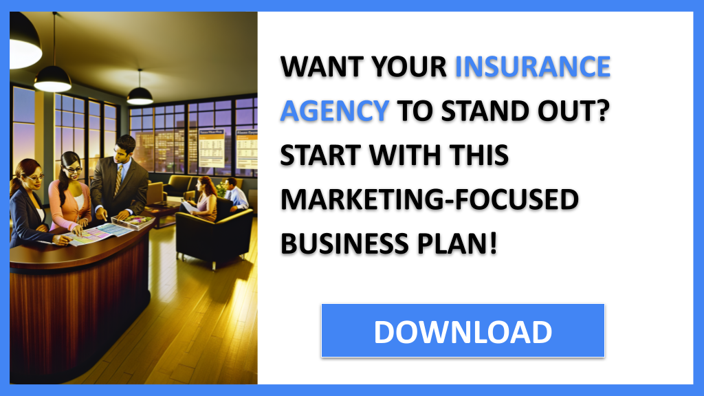 Business Plan Example for Insurance Agency - Insurance Agency Marketing Plan- CTA1