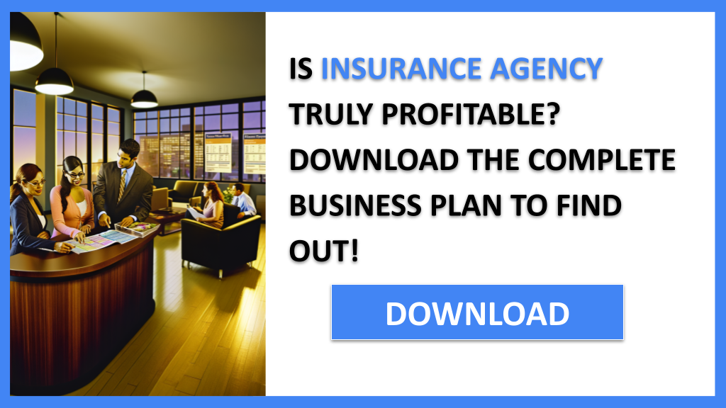 Business Plan Example for Insurance Agency - Insurance Agency Profitability- CTA1