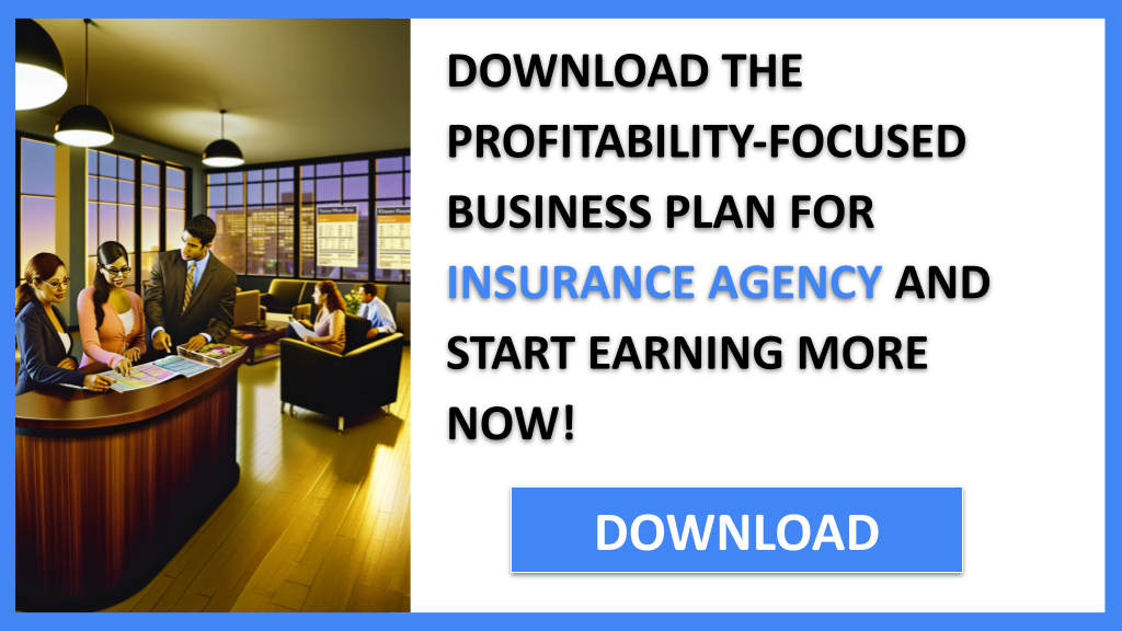 Business Plan Example for Insurance Agency - Insurance Agency Profitability- CTA3