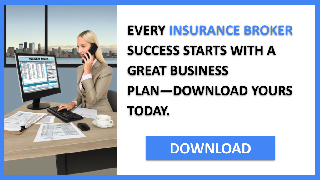 Business Plan Example for Insurance Broker - Insurance Broker Business Plan- CTA1