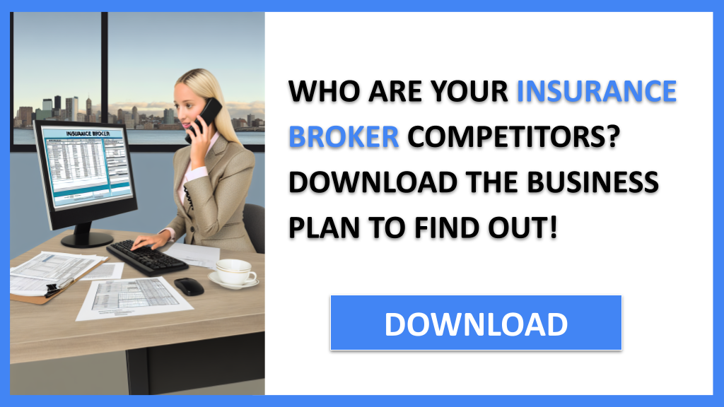 Business Plan Example for Insurance Broker - Insurance Broker Competition Study- CTA1