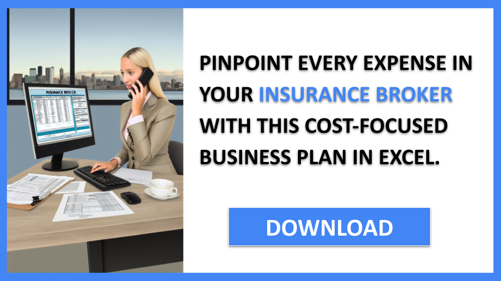 Business Plan Example for Insurance Broker - Insurance Broker Costs- CTA2