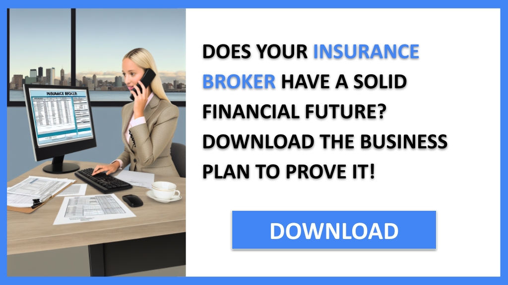 Business Plan Example for Insurance Broker - Insurance Broker Financial Plan- CTA1