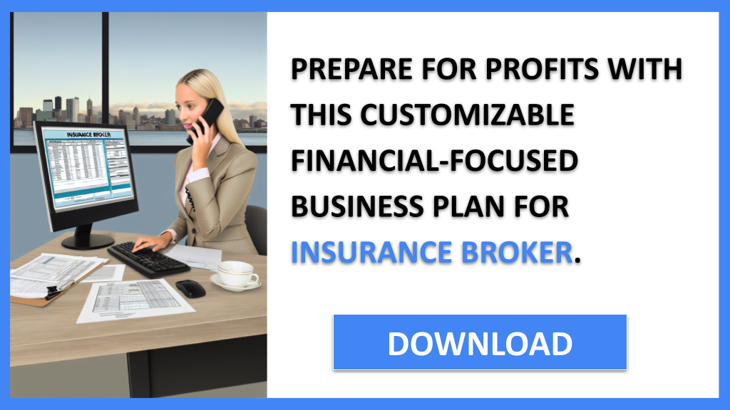 Business Plan Example for Insurance Broker - Insurance Broker Financial Plan- CTA3