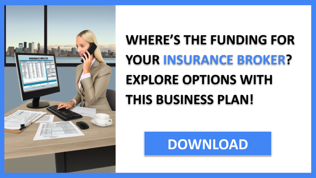 Business Plan Example for Insurance Broker - Insurance Broker Funding Options- CTA1