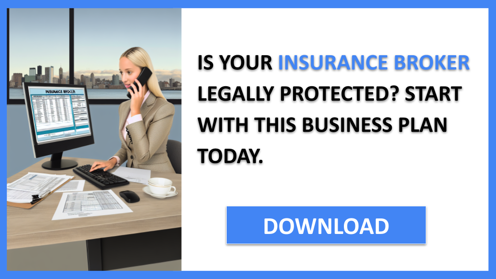 Business Plan Example for Insurance Broker - Insurance Broker Legal Considerations- CTA1
