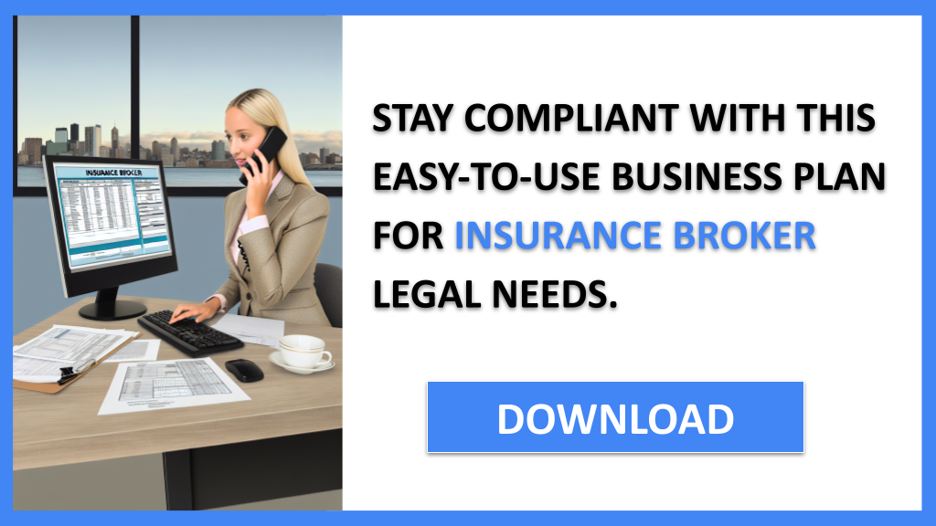 Business Plan Example for Insurance Broker - Insurance Broker Legal Considerations- CTA3