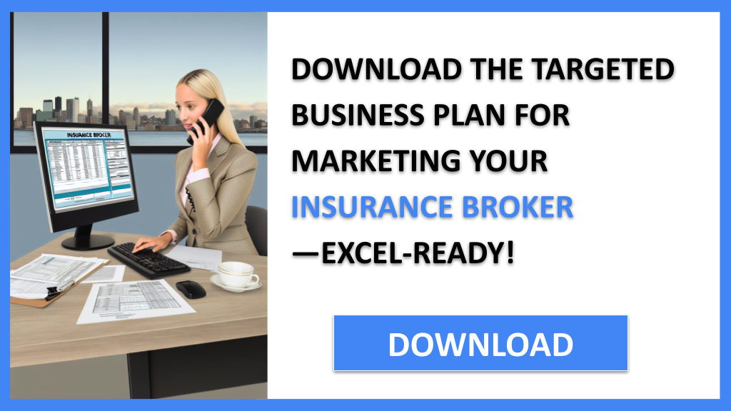 Business Plan Example for Insurance Broker - Insurance Broker Marketing Plan- CTA2