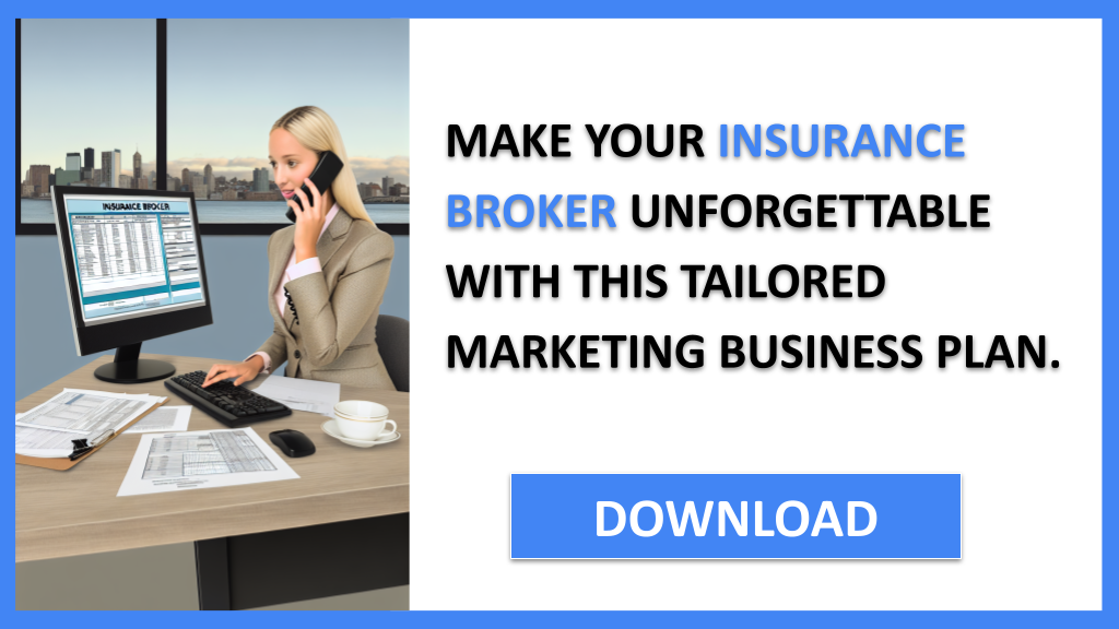 Business Plan Example for Insurance Broker - Insurance Broker Marketing Plan- CTA3