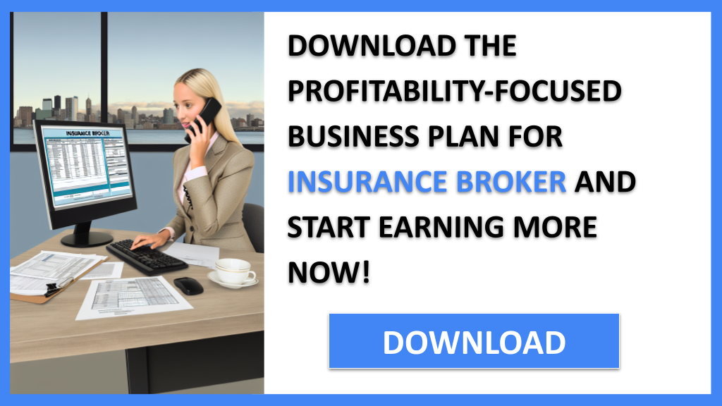 Business Plan Example for Insurance Broker - Insurance Broker Profitability- CTA3