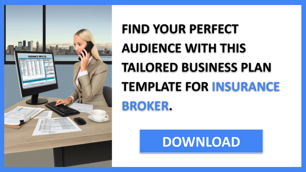 Business Plan Example for Insurance Broker - Insurance Broker Customer Segments- CTA2
