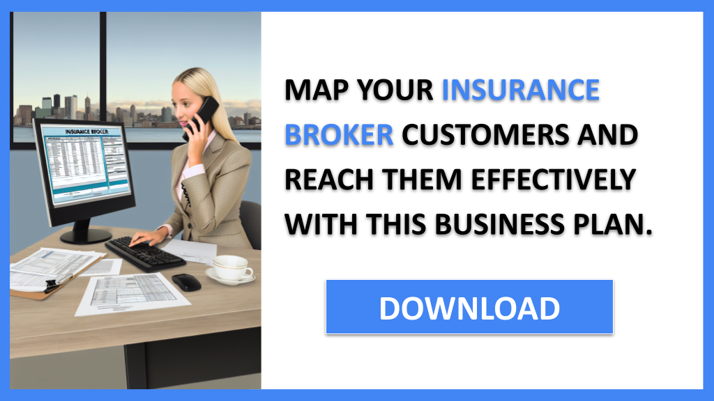 Business Plan Example for Insurance Broker - Insurance Broker Customer Segments- CTA3