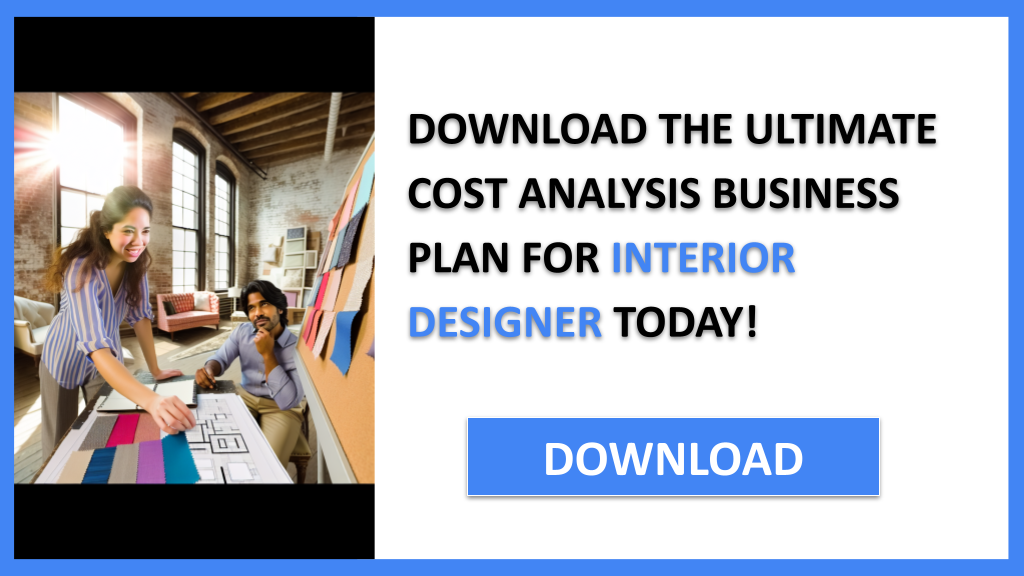 Business Plan Example for Interior Designer - Interior Designer Costs- CTA3