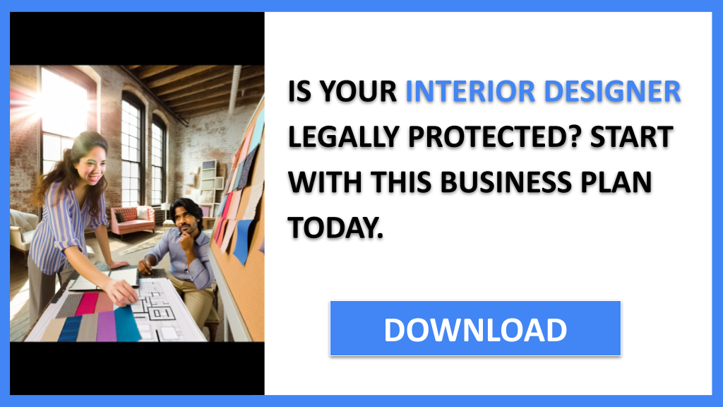 Business Plan Example for Interior Designer - Interior Designer Legal Considerations- CTA1