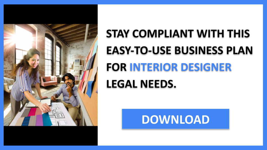 Business Plan Example for Interior Designer - Interior Designer Legal Considerations- CTA3