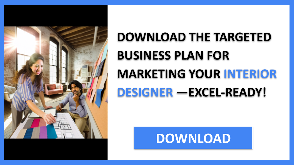 Business Plan Example for Interior Designer - Interior Designer Marketing Plan- CTA2