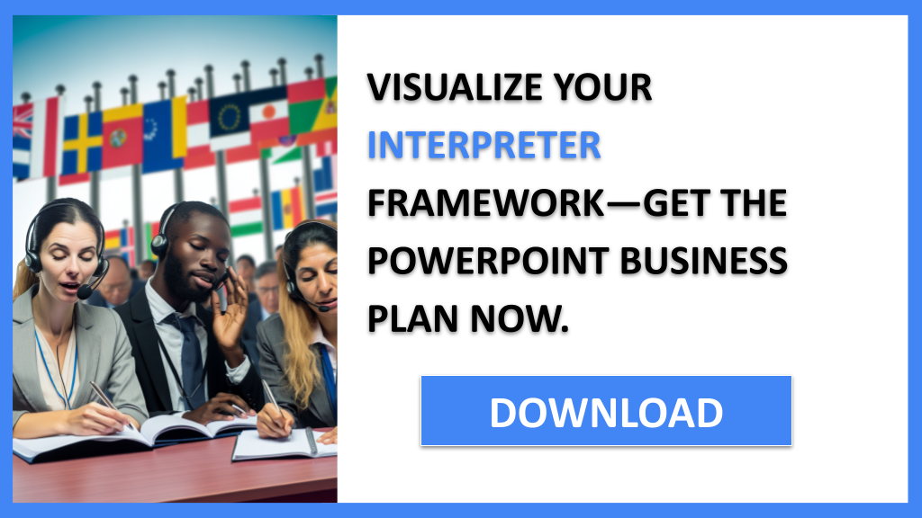Business Plan Example for Interpreter - Interpreter Business Model Canvas- CTA3