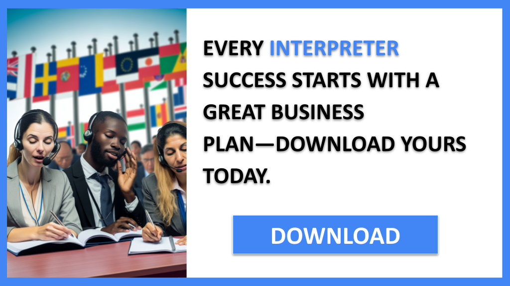 Business Plan Example for Interpreter - Interpreter Business Plan- CTA1