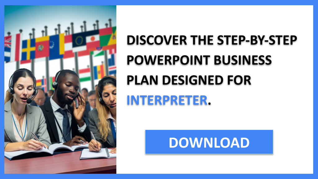 Business Plan Example for Interpreter - Interpreter Business Plan- CTA2