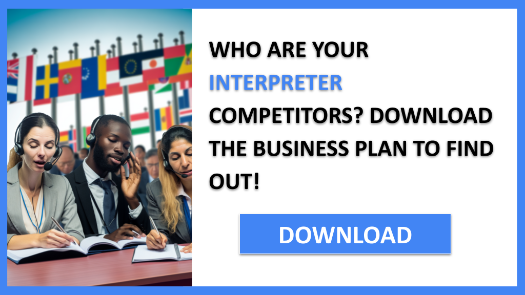 Business Plan Example for Interpreter - Interpreter Competition Study- CTA1