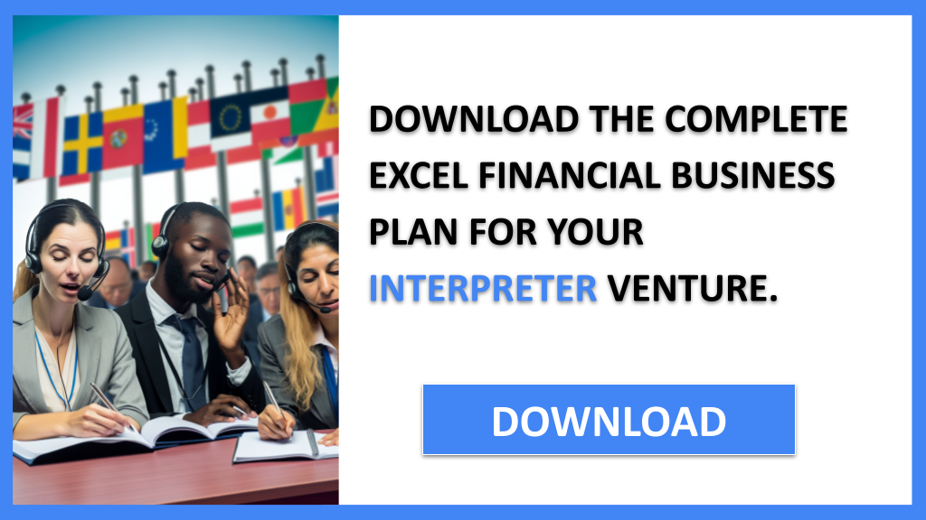 Business Plan Example for Interpreter - Interpreter Financial Plan- CTA2
