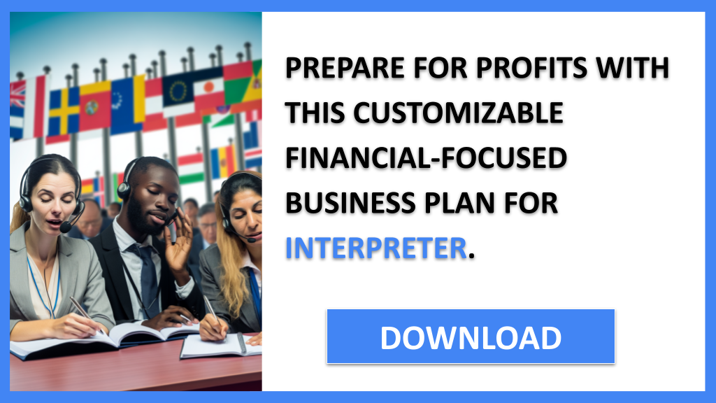 Business Plan Example for Interpreter - Interpreter Financial Plan- CTA3
