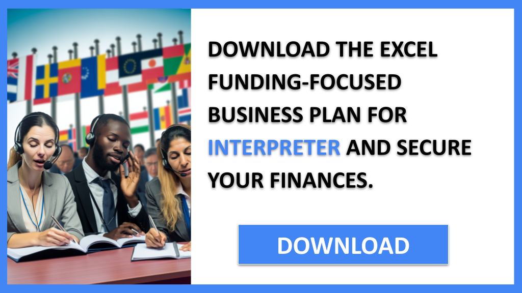 Business Plan Example for Interpreter - Interpreter Funding Options- CTA2