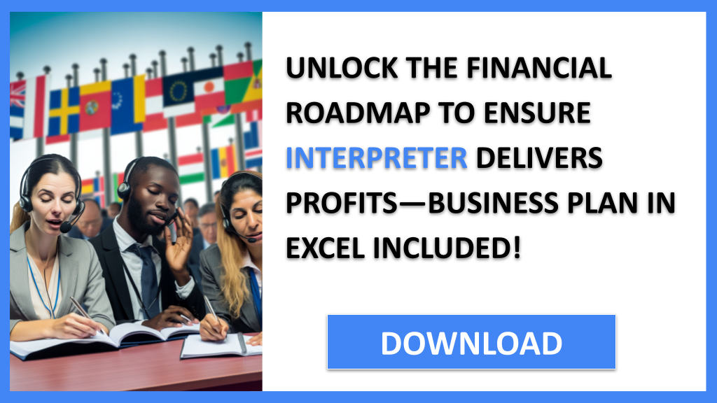 Business Plan Example for Interpreter - Interpreter Profitability- CTA2
