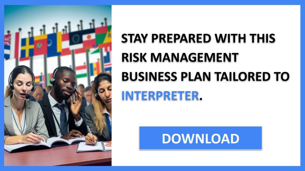 Business Plan Example for Interpreter - Interpreter Risk Management- CTA3
