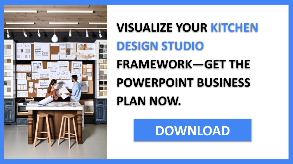 Business Plan Example for Kitchen Design Studio - Kitchen Design Studio Business Model Canvas- CTA3