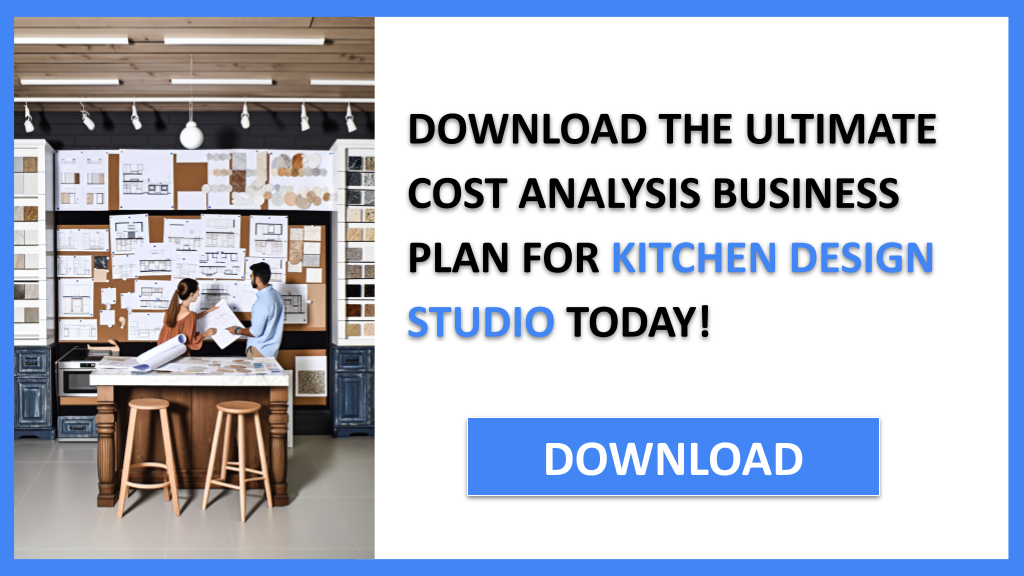 Business Plan Example for Kitchen Design Studio - Kitchen Design Studio Costs- CTA3