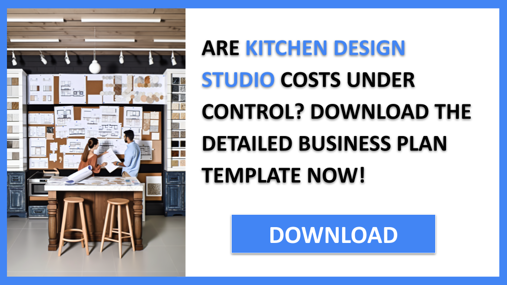 Business Plan Example for Kitchen Design Studio - Kitchen Design Studio Costs- CTA1