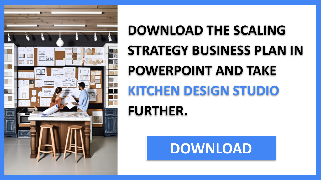 Business Plan Example for Kitchen Design Studio - Kitchen Design Studio Growth Strategy- CTA2