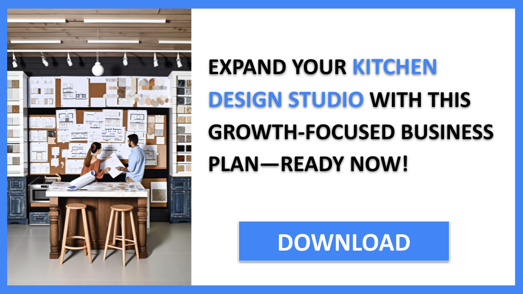 Business Plan Example for Kitchen Design Studio - Kitchen Design Studio Growth Strategy- CTA3
