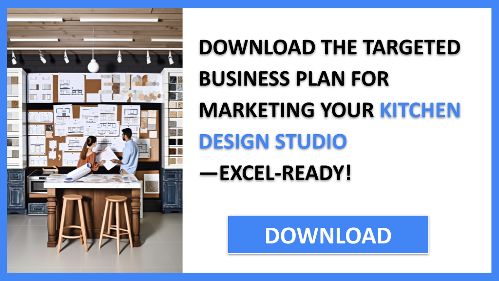 Business Plan Example for Kitchen Design Studio - Kitchen Design Studio Marketing Plan- CTA2