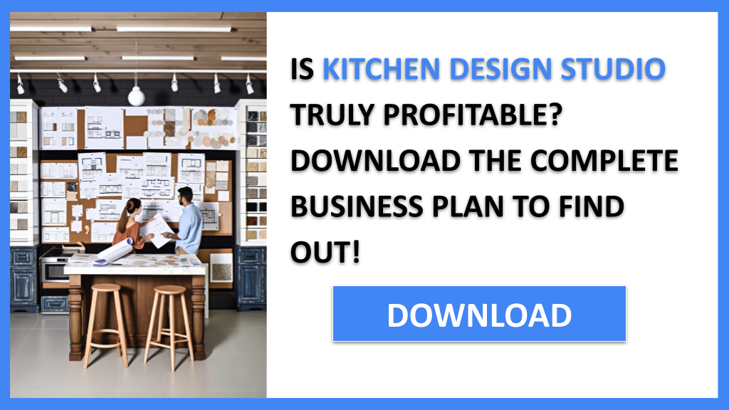 Business Plan Example for Kitchen Design Studio - Kitchen Design Studio Profitability- CTA1