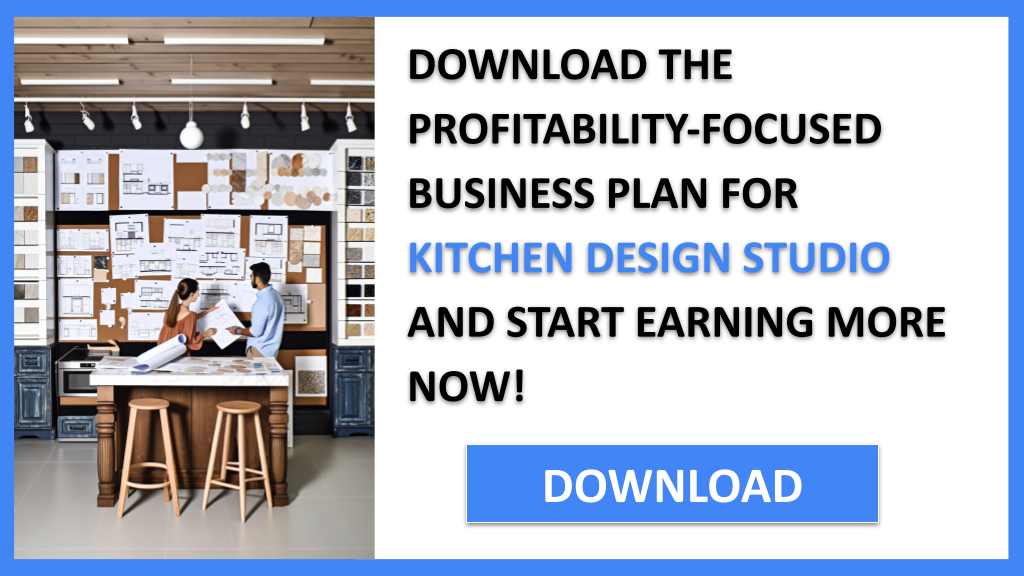 Business Plan Example for Kitchen Design Studio - Kitchen Design Studio Profitability- CTA3
