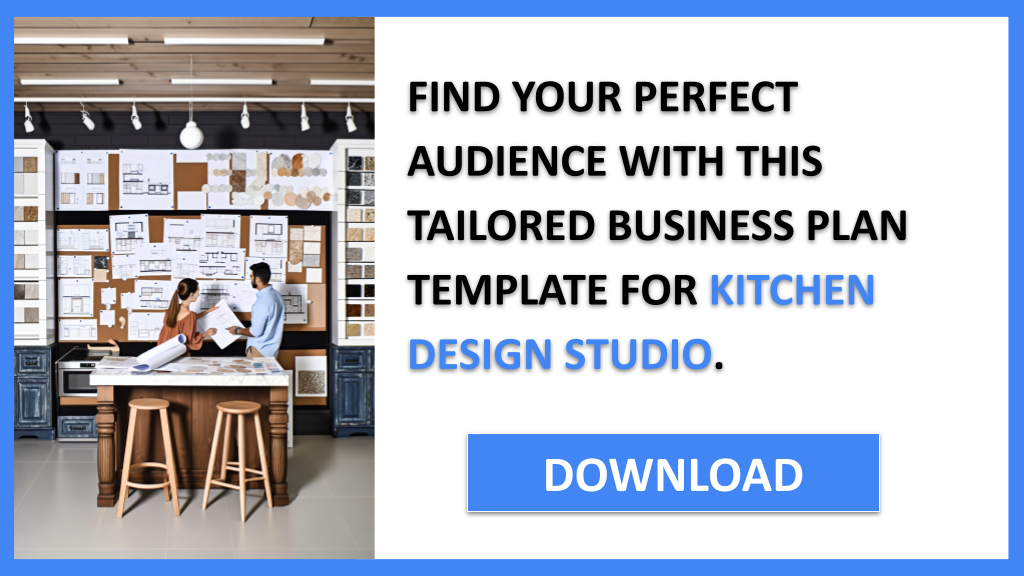 Business Plan Example for Kitchen Design Studio - Kitchen Design Studio Customer Segments- CTA2