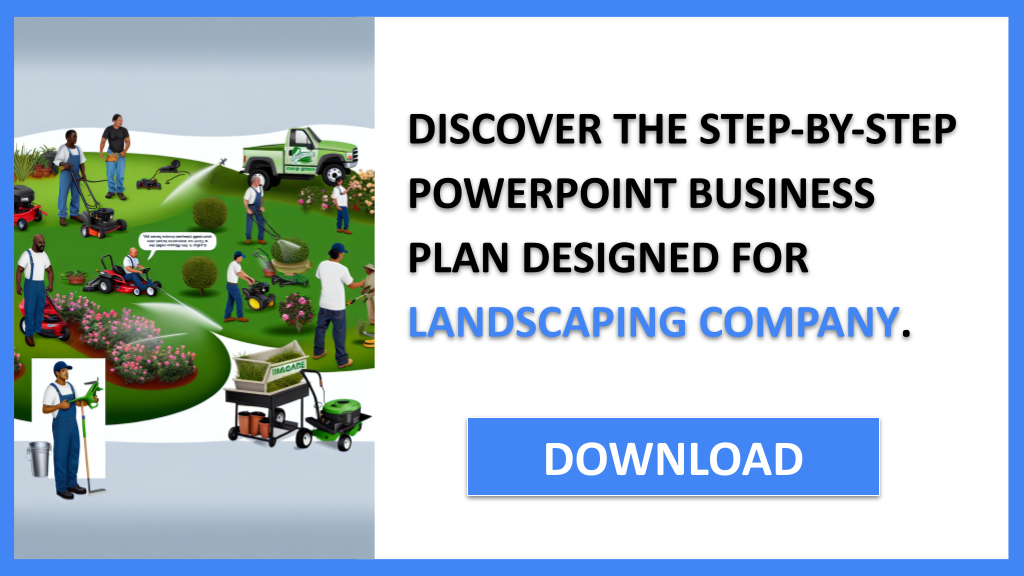 Business Plan Example for Landscaping Company - Landscaping Company Business Plan- CTA2
